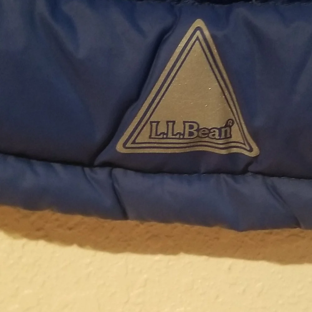 Ll.bean downtek vest lg 6/7‎